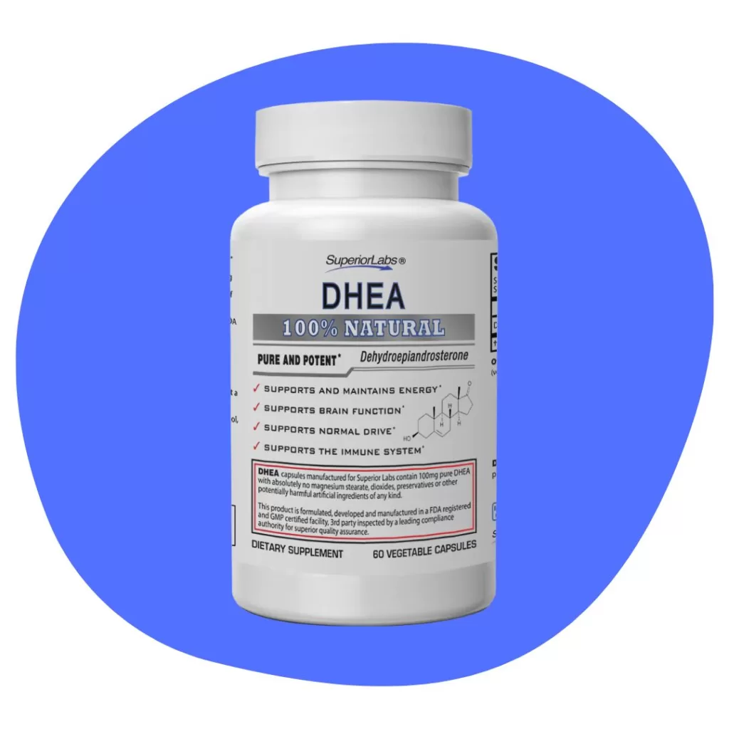 This is a 100% natural dhea supplement to boost overall health 